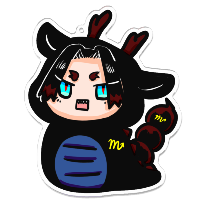 アクリルキーホルダー - 100 x 100 (mm)