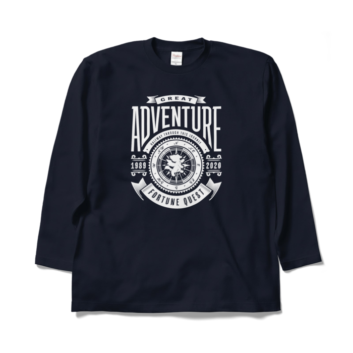 ロングスリーブTシャツ - XL - ネイビー
