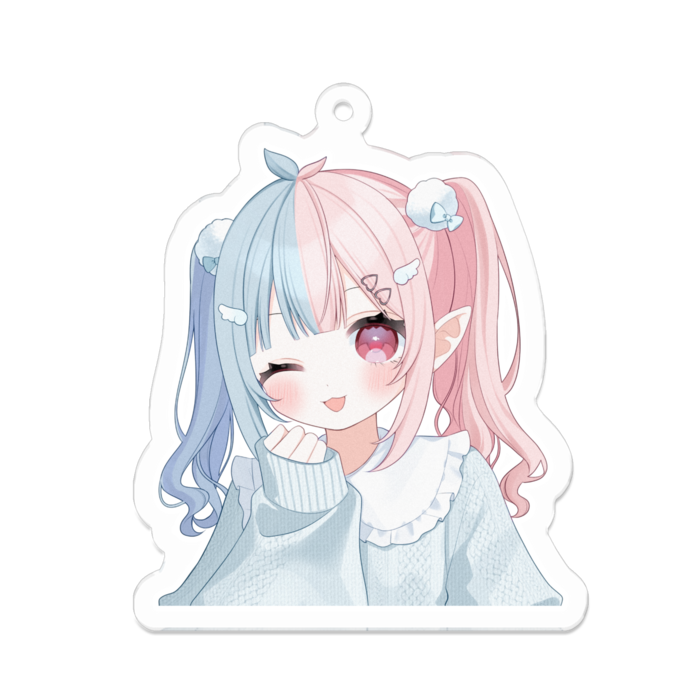 アクリルキーホルダー - 70 x 70 (mm)