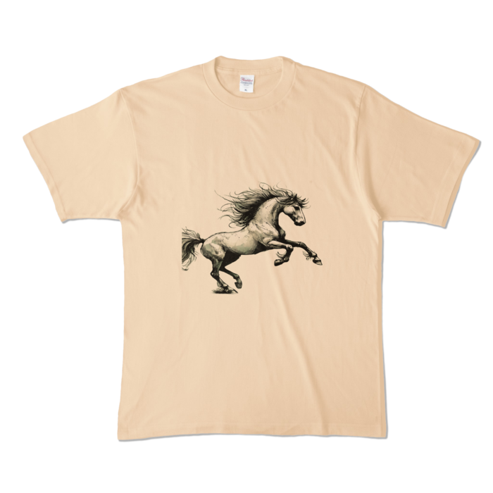 カラーTシャツ - XL - ナチュラル (淡色)