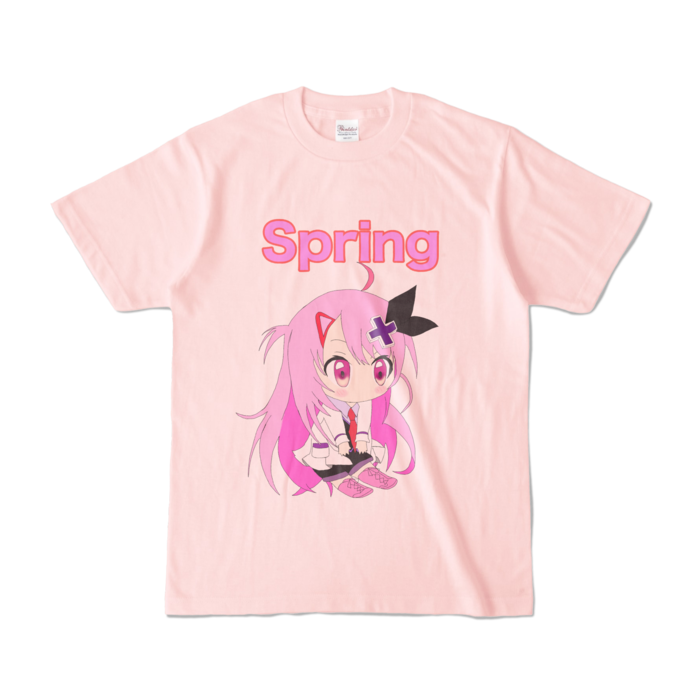 カラーTシャツ - S - ライトピンク (淡色)
