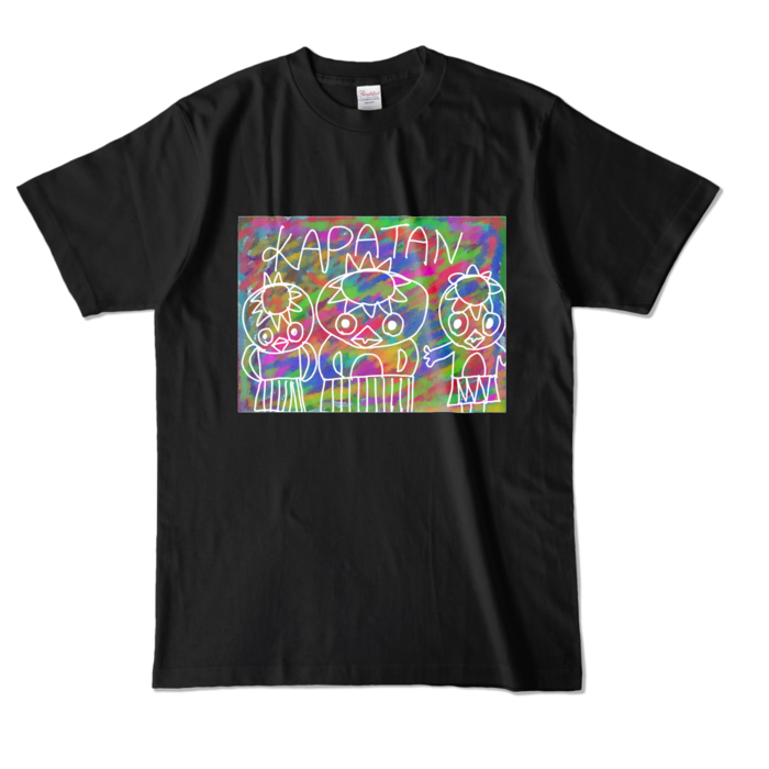 カラーTシャツ - L - ブラック (濃色)