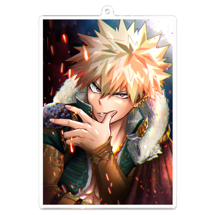 アクリルキーホルダー - 100 x 100 (mm)