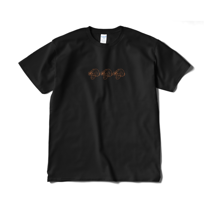 Tシャツ - XL - ブラック(ゆるヒャマ⓶)