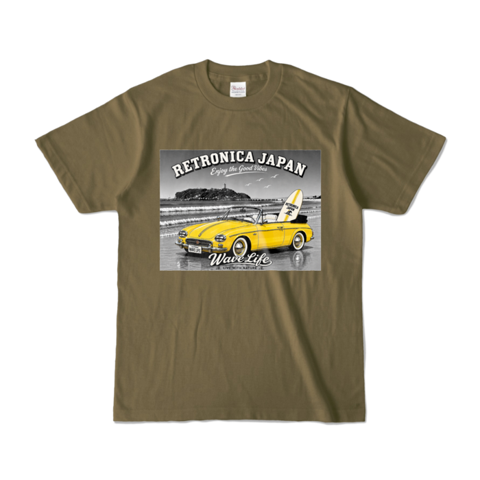 カラーTシャツ - S - オリーブ (濃色)