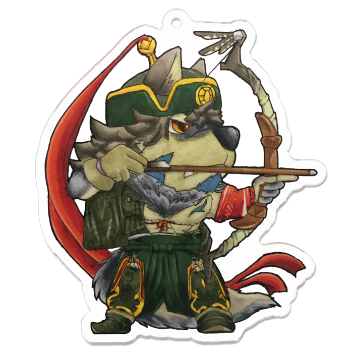 アクリルキーホルダー - 70 x 70 (mm)