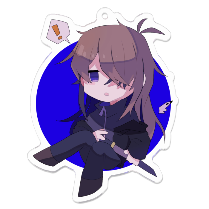 アクリルキーホルダー - 70 x 70 (mm)