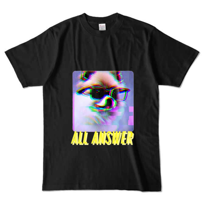 カラーTシャツ - L - ブラック (濃色)