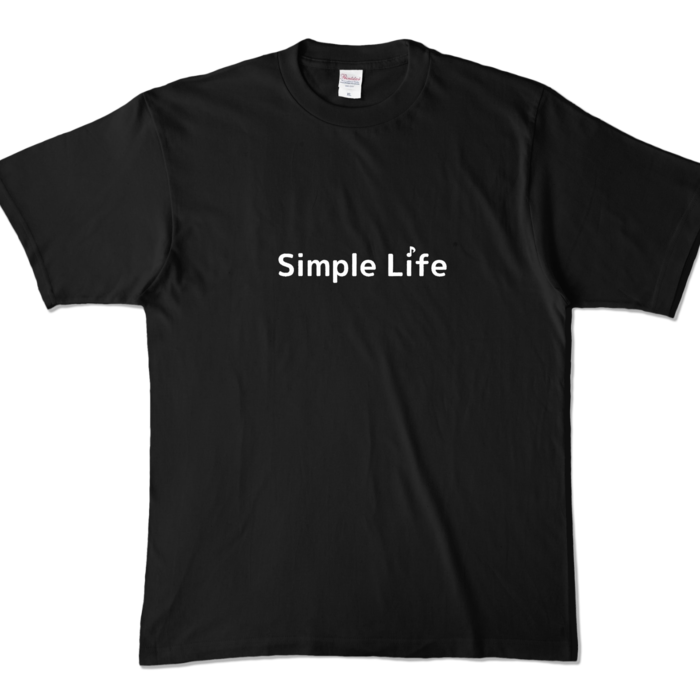 カラーTシャツ♪　黒色　XL