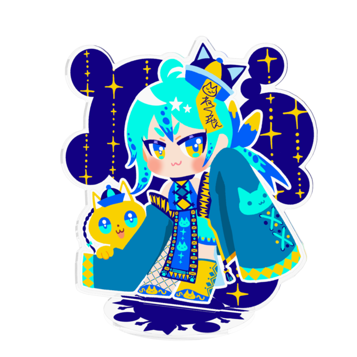 アクリルフィギュア - 160x160mm