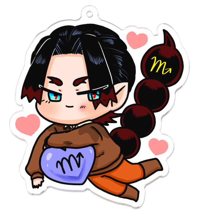 アクリルキーホルダー - 70 x 70 (mm)