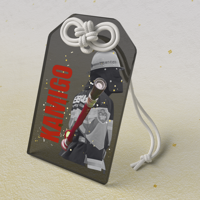 アクリルお守り - 50 × 80mm