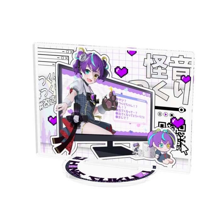 アクリルフィギュア - 100x100mm