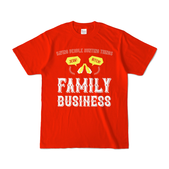 カラーTシャツ - S - レッド (濃色)