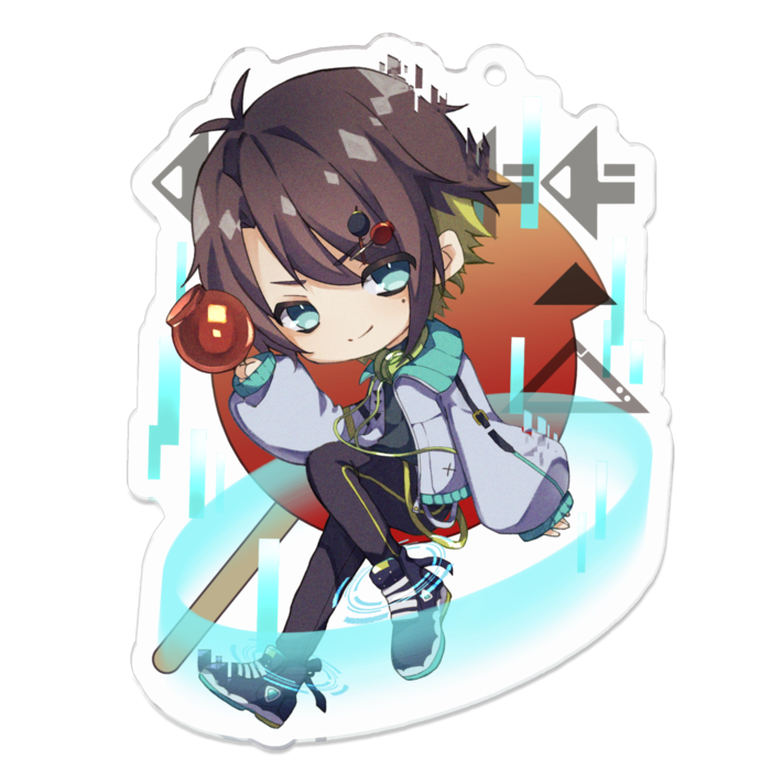 アクリルキーホルダー - 70 x 70 (mm)