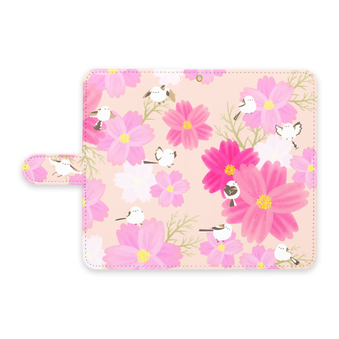 手帳型Androidケース - L - ストラップ穴 あり