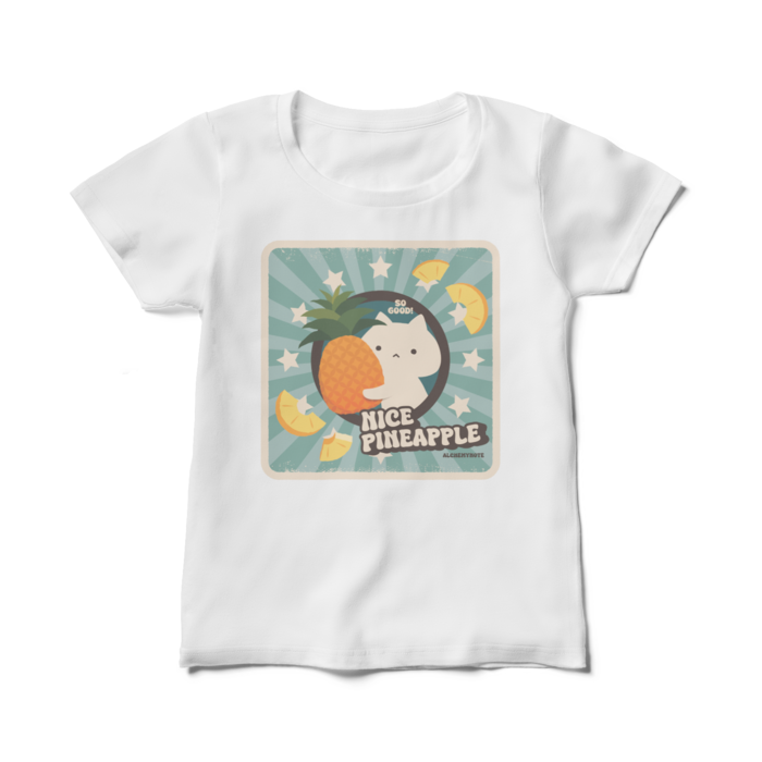 レディースTシャツ - M - 白