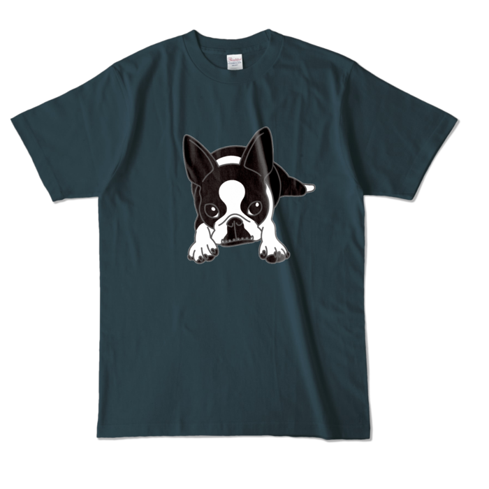 カラーTシャツ - L - デニム (濃色)