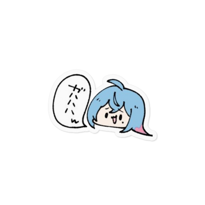 ステッカー - 100 x 100 (mm)