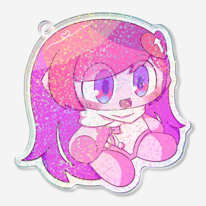 ぷらす ホログムアクリルキーホルダー - 70 × 70mm(1)
