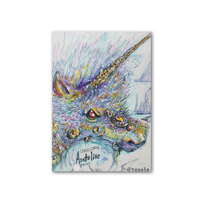 フォト風カード - 縦 - 片面