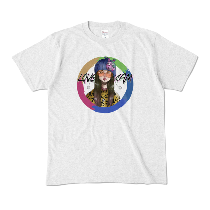 カラーTシャツ - M - アッシュ (淡色)