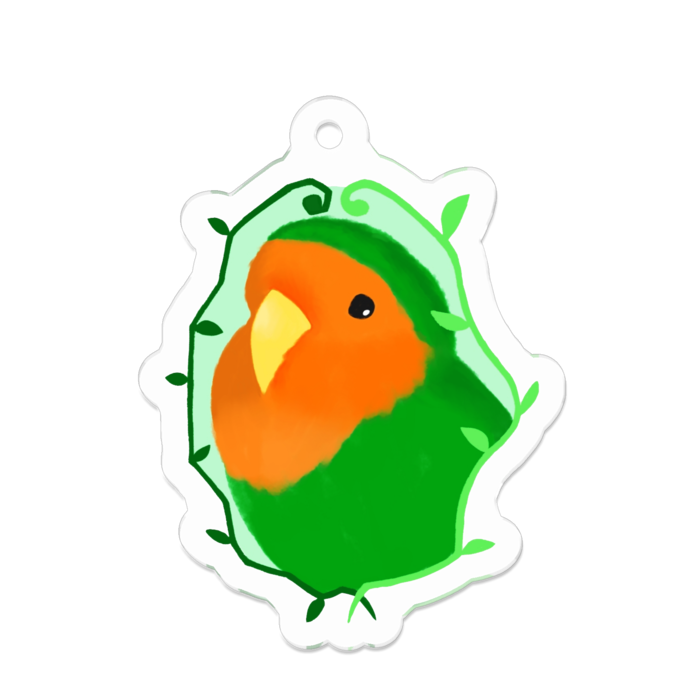 アクリルキーホルダー - 50 x 50 (mm)