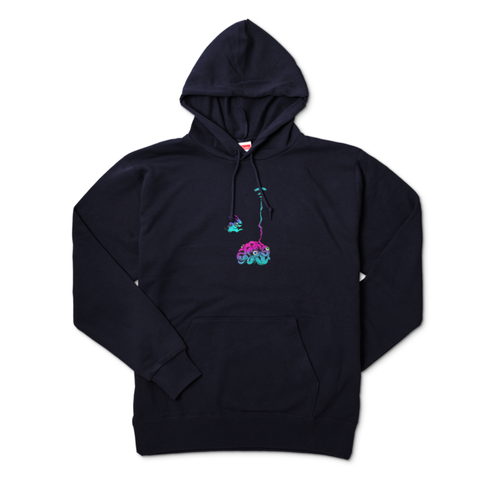 パーカー - XL - ネイビー(4)