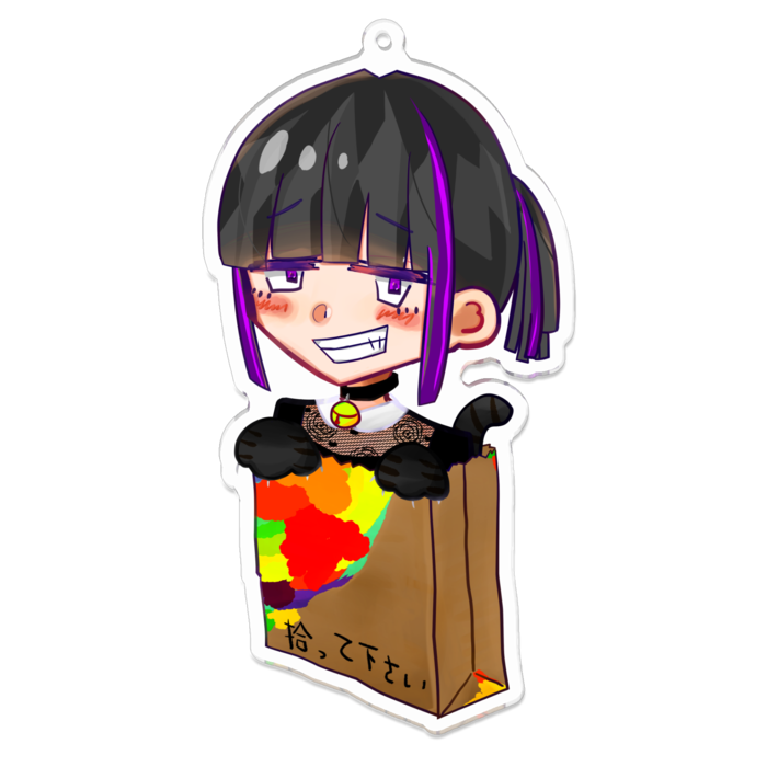 アクリルキーホルダー - 100 x 100 (mm)