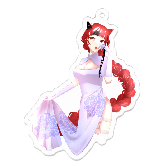 アクリルキーホルダー - 70 x 70 (mm)