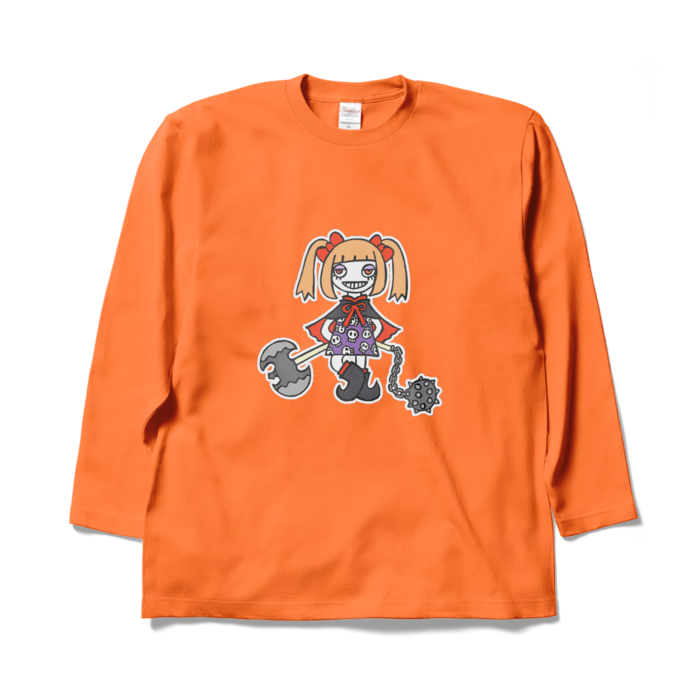 ロングスリーブTシャツ - XL - オレンジ