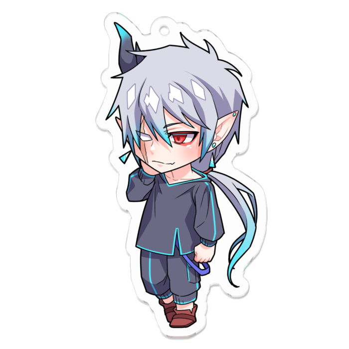 アクリルキーホルダー（コーティング） - 70 x 70 (mm)