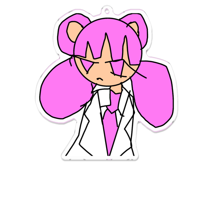 アクリルキーホルダー - 100 x 100 (mm)