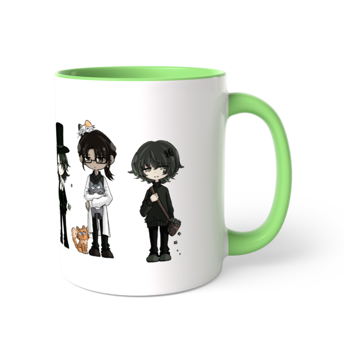 ツートンカラーマグカップ - 直径 8.2cm / 高さ 9.5cm