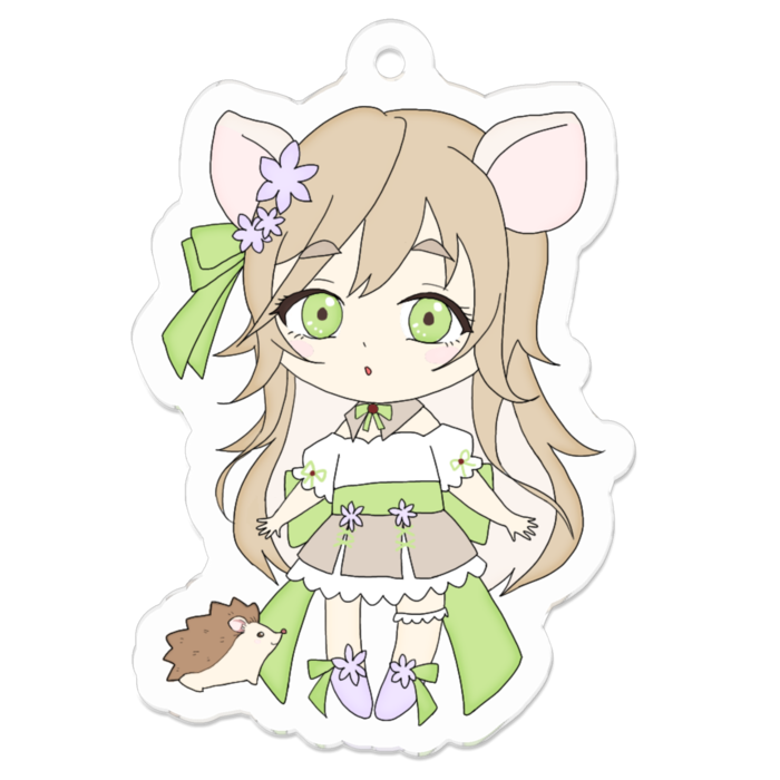 アクリルキーホルダー - 50 x 50 (mm)(1)