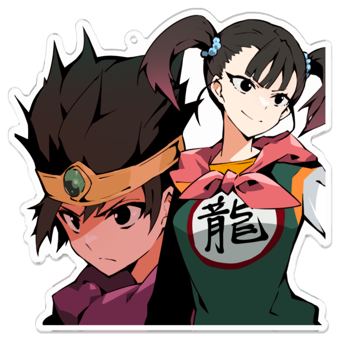 アクリルキーホルダー - 100 x 100 (mm)