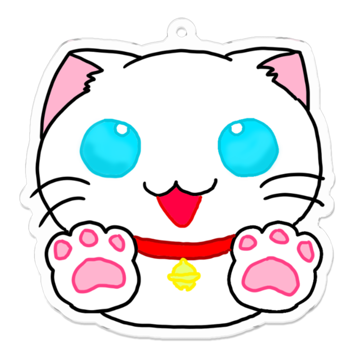 アクリルキーホルダー - 70 x 70 (mm)