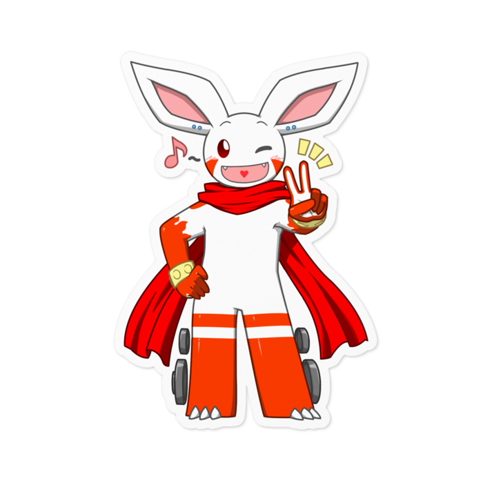 ステッカー - 100 x 100 (mm)