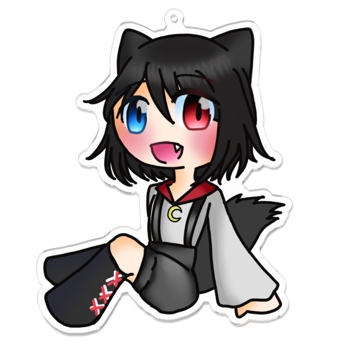 アクリルキーホルダー ver.シオン - 100 x 100 (mm)