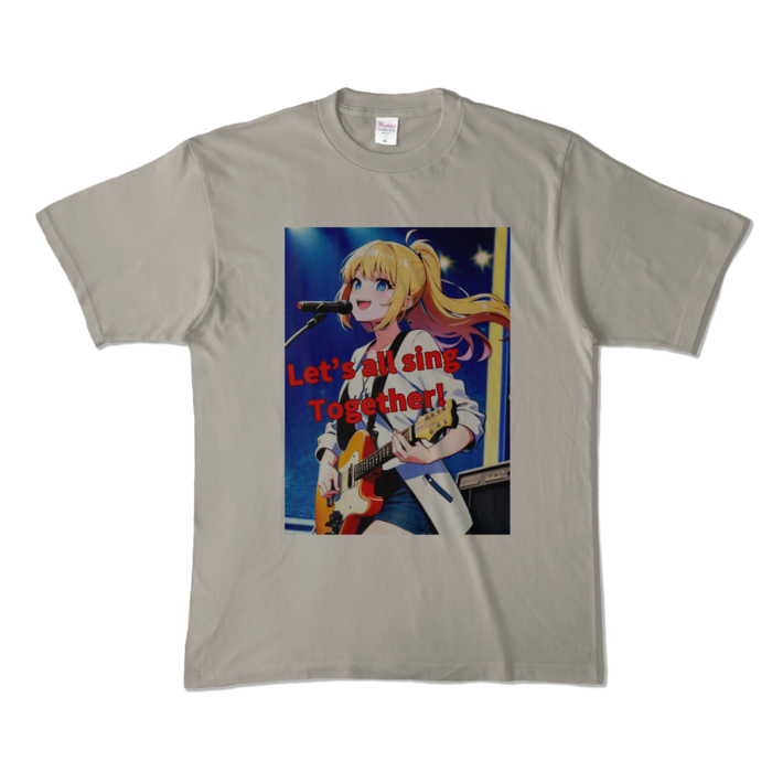 カラーTシャツ - XL - シルバーグレー (淡色)