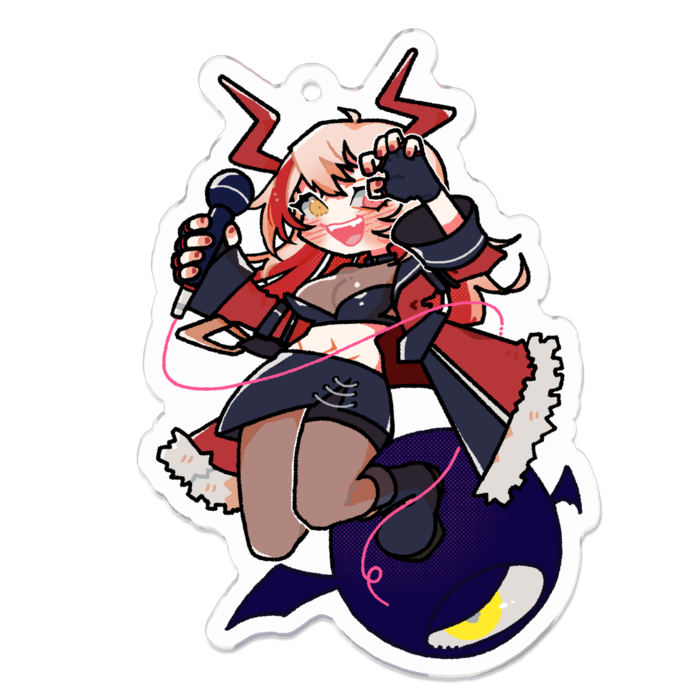 アクリルキーホルダー - 70 x 70 (mm)