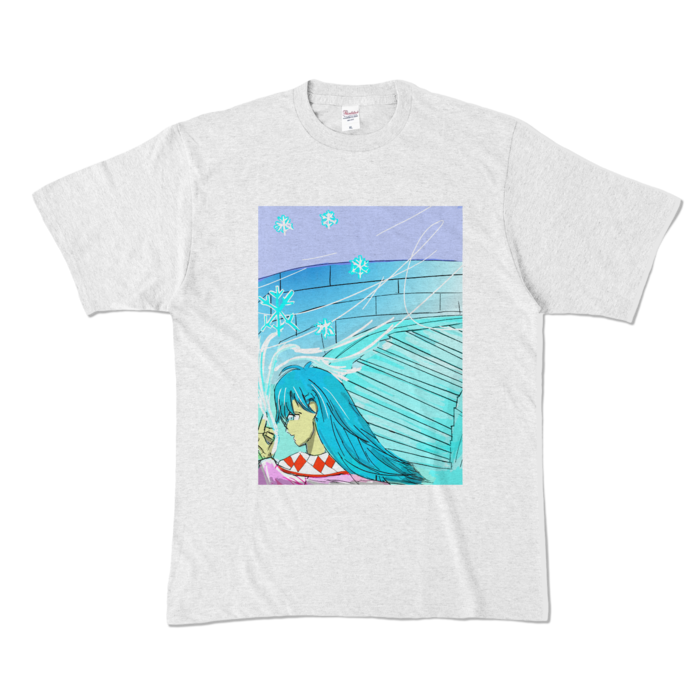 カラーTシャツ - XL - アッシュ (淡色)