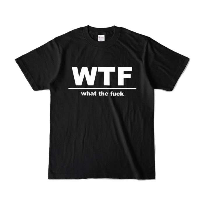 カラーTシャツ - S - ブラック (濃色)