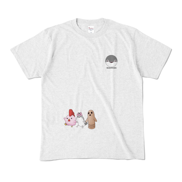 カラーTシャツ - M - アッシュ (淡色)
