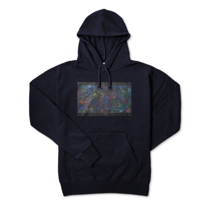 パーカー - L - ネイビー