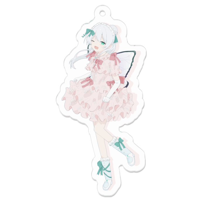 アクリルキーホルダー - 70 x 70 (mm)