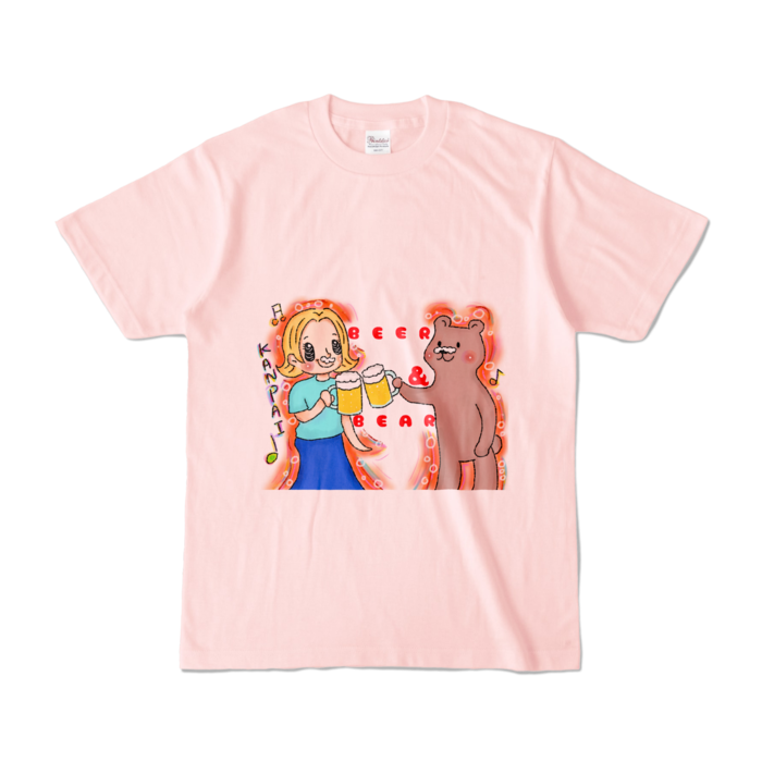 ts006 BEER BEAR Tシャツ