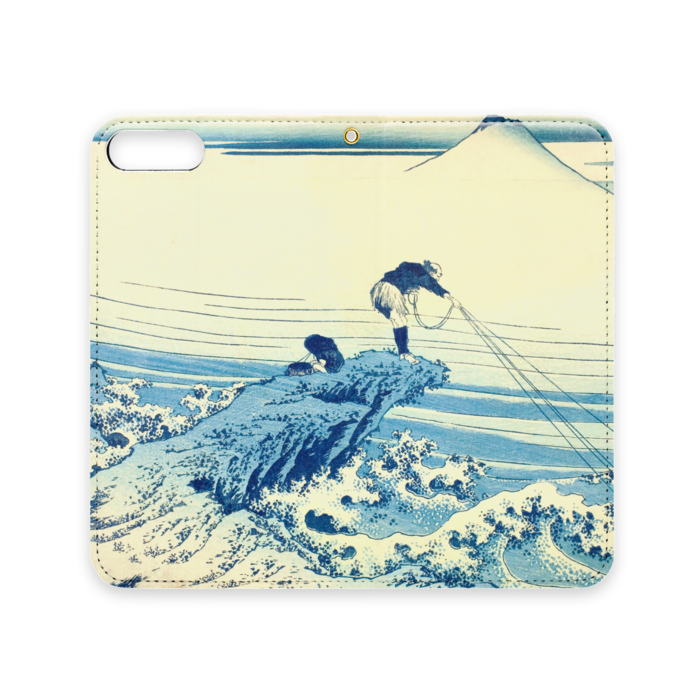 手帳型iPhoneケース（ベルトなし） - iPhone 7 Plus / 8 Plus - ストラップ穴 あり