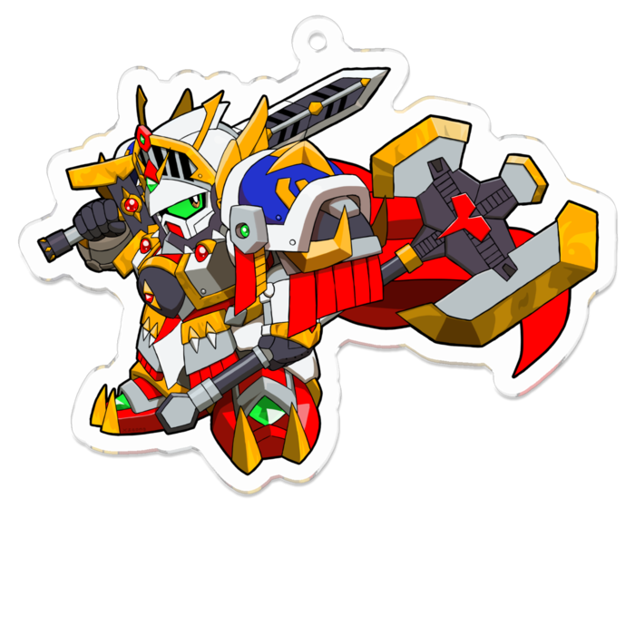 アクリルキーホルダー - 70 x 70 (mm)