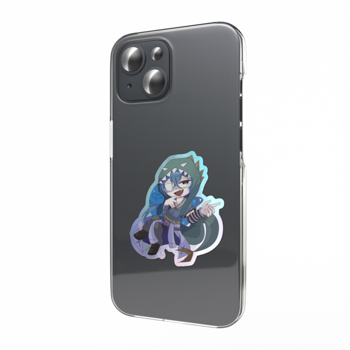 【ミラ】オーロラスマホステッカー 